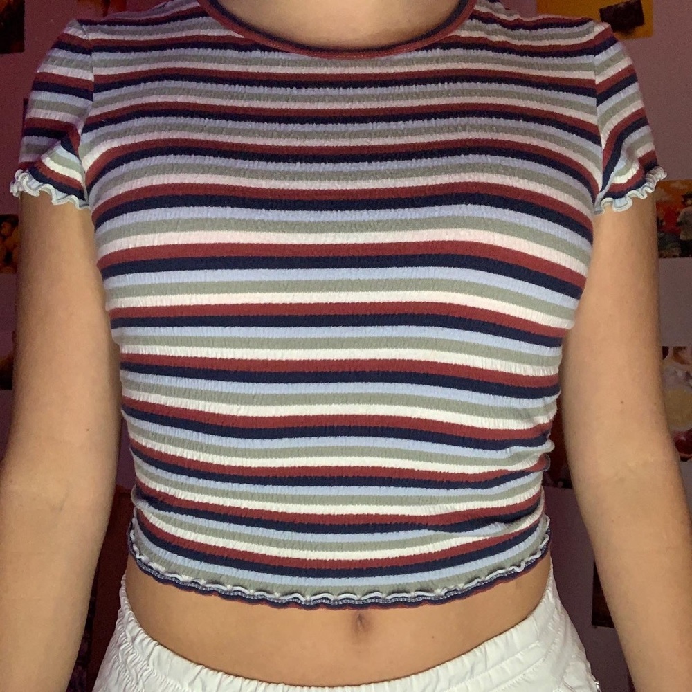 STRIPED AMERICAN EAGLE TOP